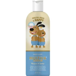 Multiva Cool Smile Plaque y Tartar limpiador dental perros gatos 473 ml
