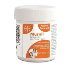 MURNIL perros y gatos 66 comprimidos biotina y zinc