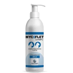 Mycoflet CHAMPÚ sarna y micosis perros gatos 250 ml