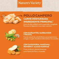 Nature´s Variety No Grain Pollo gatos esterilizados