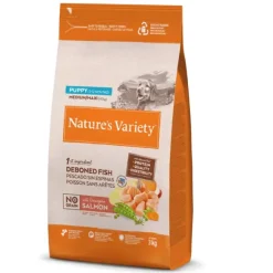 Nature´s Variety no grain salmón med/maxi puppy