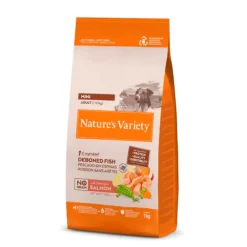 Nature´s Variety NO GRAIN salmón perros mini