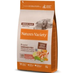 Nature´s Variety NO GRAIN SALMÓN para perros medium/maxi