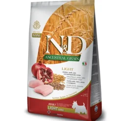 ND Ancestral LIGHT Mini Pollo Granada perros mini adultos con sobrepeso 2,5 kg