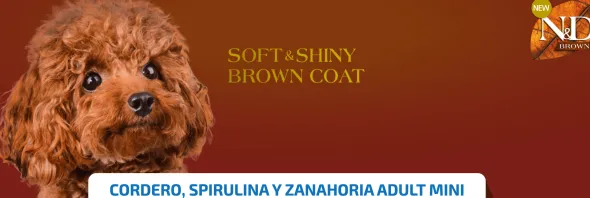 ND Brown Dog Cordero, Spirulina y Zanahoria perros adultos