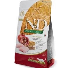 ND Cat Ancestral NEUTERED pollo granada gatos adultos esterilizados