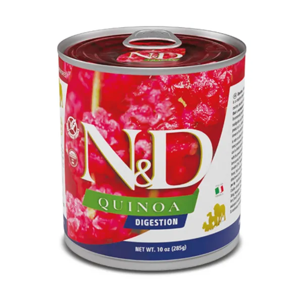 Nd dog lata quinoa digestion Cordero perros 6×285 g