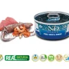 ND Ocean atún calamar gambas latas gatos adultos 24×70 g