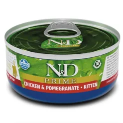 ND Prime KITTEN latas Pollo Granada SIN CEREALES gatitos