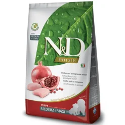 ND Prime Puppy MediumMaxi pollo granada SIN CEREALES cachorros medianos grandes 12 kg