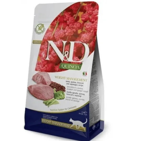 ND Quinoa CAT CORDERO Weight Management control de peso gatos