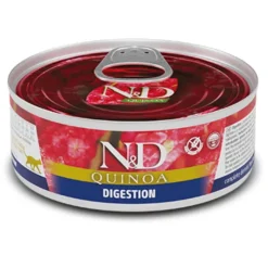 ND Quinoa DIGESTIÓN lata gatos 24×80 g