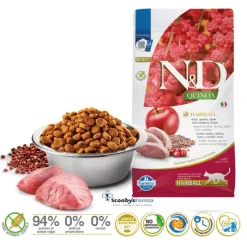 ND Quinoa Hairball CAT PATO gatos