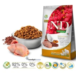 ND Quinoa skin coat CODORNIZ pieles sensibles perros todas las razas
