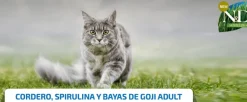 ND SPIRULINA Cat Cordero y Bayas de Goji gato adulto 1,5 kg