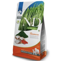 ND Spirulina Dog med-maxi Arenque perros adultos