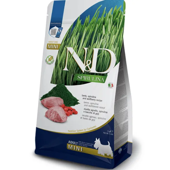 ND Spirulina Dog mini Cordero perros 2 kg