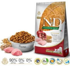 ND Starter PUPPY Ancestral Pollo Granada cachorros 800 g