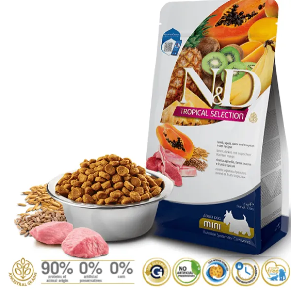 ND Tropical Dog Mini CORDERO perros mini