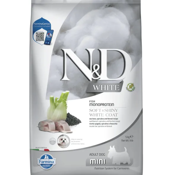 Nd White dog LUBINA monoprotéico perros adultos