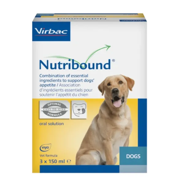 NUTRIBOUND perros complejo vitamínico estimula el apetito