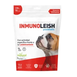 Nuzoleish (antes Inmunoleish) Postbiotic – Sistema inmune para perros 70 snacks