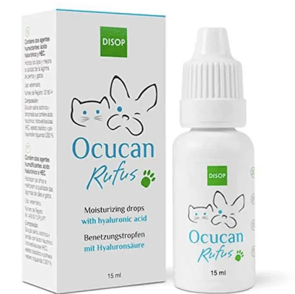 Ocucan gotas Rufus ojo seco 15 ml para perros y gatos