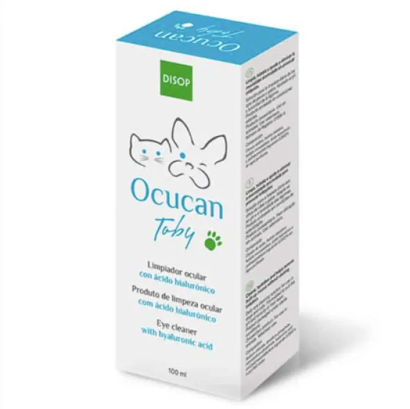 OCUCAN TOBY limpiador ojos perros y gatos