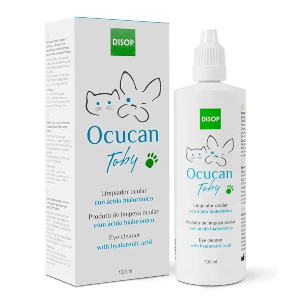 OCUCAN TOBY limpiador ojos perros y gatos