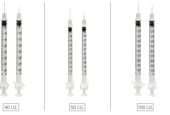 Omnican 30G Jeringa insulina caja de 100 unidades