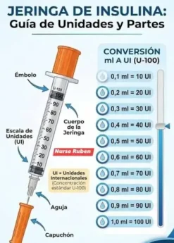 Omnican 30G Jeringa insulina caja de 100 unidades