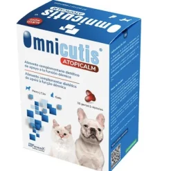 OMNICUTIS Atopicalm perros gatos cápsulas