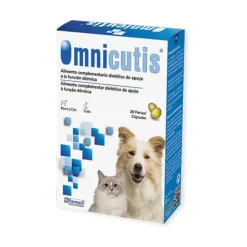 OMNICUTIS Cápsulas Dermoprotección Perros Gatos
