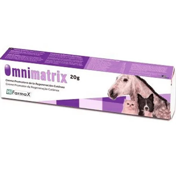 OMNIMATRIX CICATRIZANTE caballos perros y gatos