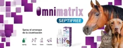 Omnimatrix SEPTIFREE spray cicatrizante perros gatos caballos 50 ml
