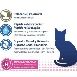 Oralade Advanced RF+ rehidratación y soporte renal gatos 6×330 ml