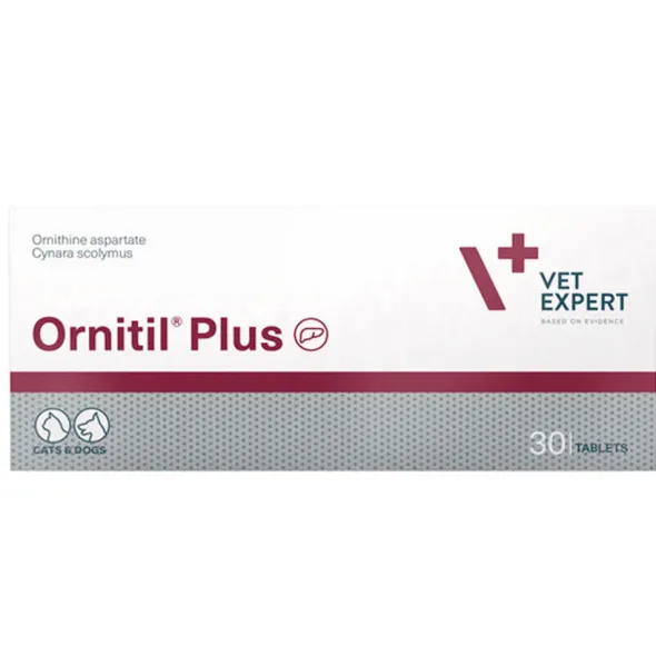 ORNITIL PLUS función hepática perros gatos 30 comprimidos