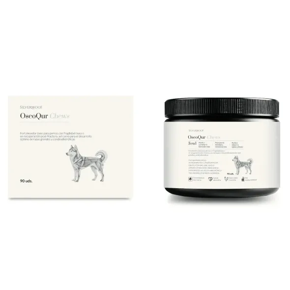 OseoQur Condroprotector para Perros – Salud Articular y Movilidad 90 Chews