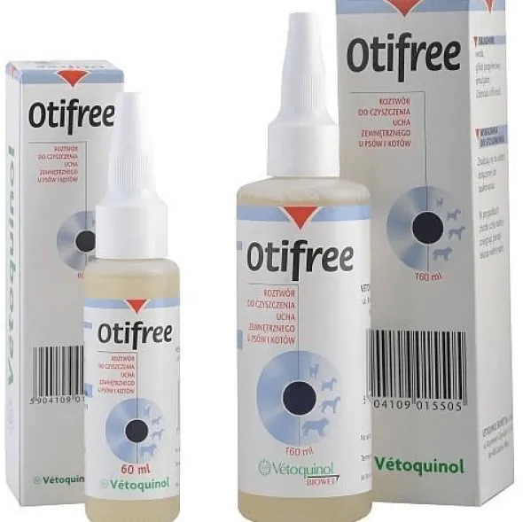 Otifree Limpiador de oídos para perros y gatos