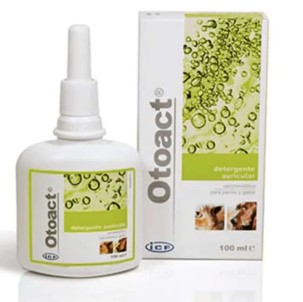 OTOACT Limpiador de Oídos perros gatos 100 ml
