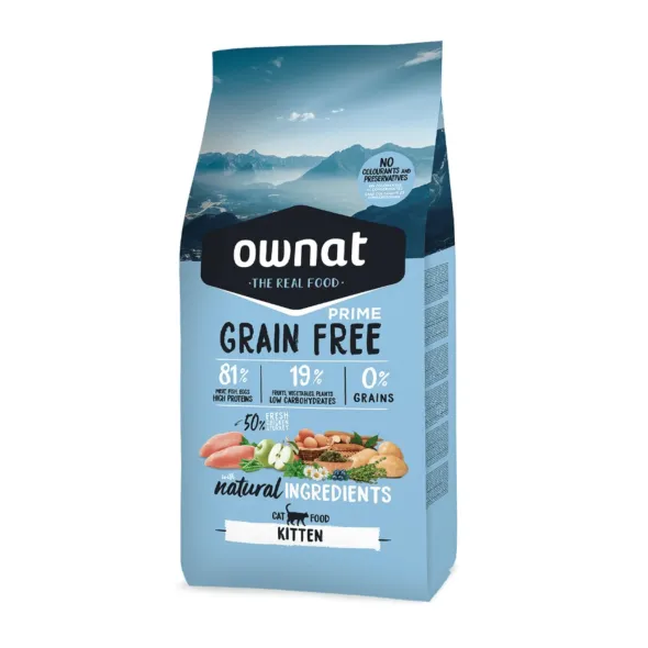Ownat GF prime kitten gatitos 3 kg