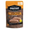 Ownat Wetline pollo langostinos comida húmeda gatos adultos pouches 85 g