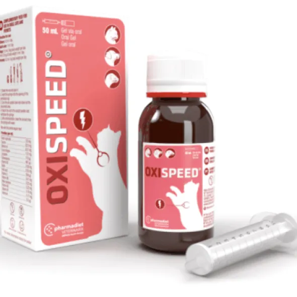 OXISPEED gel vitaminas 50 ml gatos