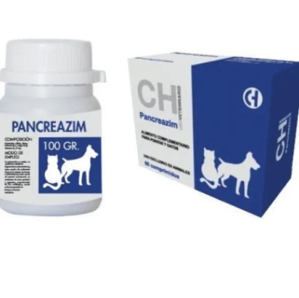 Pancreazim Insuficiencia Pancreática perros gatos 100 g