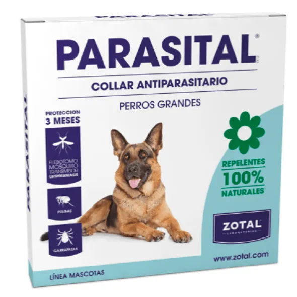 Parasital collar repelente para perros