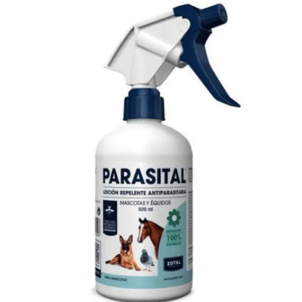 Parasital LOCIÓN repelente antiparasitaria spray mascotas