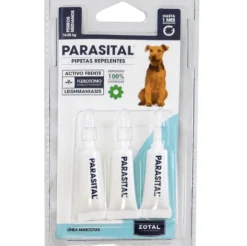 PARASITAL pipetas perros medianos repelentes 3x3ml