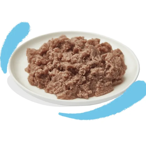 Paté Bacalao pollo kitten sin cereales Edgard Cooper 16×85 g