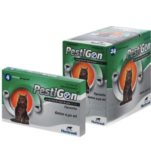 Pestigon GATOS 50 mg fipronilo pipetas antiparasitarias
