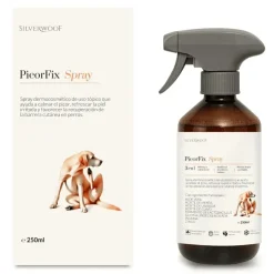 PicorFix Spray para Perros | Alivio del Picor y Cuidado de la Piel | Silverwoof 250 ml